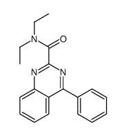 N,N-diethyl-4-phenylquinazoline-2-carboxamide Structure