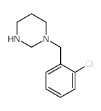 1-(2-氯苄基)六氢嘧啶结构式