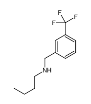 N-[[3-(trifluoromethyl)phenyl]methyl]butan-1-amine Structure