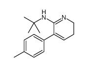 N-tert-butyl-5-(4-methylphenyl)-2,3-dihydropyridin-6-amine Structure