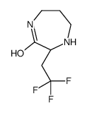(3R)-3-(2,2,2-trifluoroethyl)-1,4-diazepan-2-one Structure