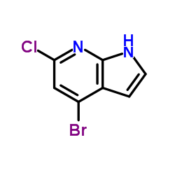 4-溴-6-氯-1H-吡咯并[2,3-b]吡啶图片
