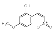 2-HYDROXY-4-METHOXY-β-NITROSTYRENE结构式