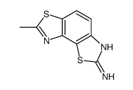 Benzo[1,2-d:3,4-d]bisthiazole, 2-amino-7-methyl- (7CI,8CI)结构式