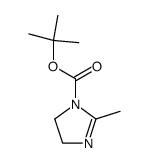 1-tert-butyloxycarbonyl-2-methyl-2-imidazoline Structure
