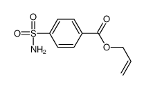 prop-2-enyl 4-sulfamoylbenzoate结构式