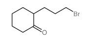 2-(3-bromopropyl)cyclohexan-1-one结构式