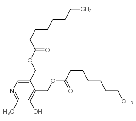 pyridoxine dicaprylate Structure