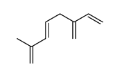 2-methyl-6-methylideneocta-1,3,7-triene Structure