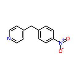 4-(4-硝基苄基)吡啶结构式