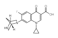 N-DESMETHYLDANOFLOXACIN structure