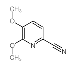 5,6-二甲氧基氰基吡啶结构式
