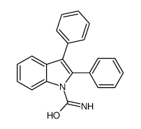 2,3-diphenylindole-1-carboxamide Structure