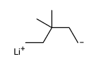 lithium,3,3-dimethylpentane Structure