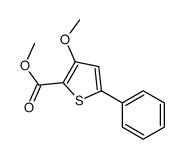 methyl 3-methoxy-5-phenylthiophene-2-carboxylate结构式