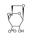 .beta.-D-Gulopyranose, 1,6-anhydro-3-deoxy-3-nitro-结构式