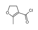 3-Furancarbonyl chloride, 4,5-dihydro-2-methyl- (9CI) structure