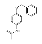 2-acetamido-5-benzyloxypyridine Structure