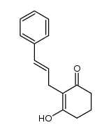 2-cinnamyl-1,3-diphenylpropane-1,3-dione结构式