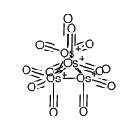 十二羰基四-μ-氢化锇结构式
