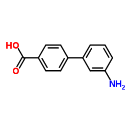3'-Amino-4-biphenylcarboxylic acid Structure