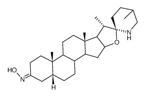 spirosolan-3-one oxime Structure
