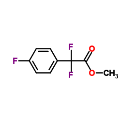 Benzeneacetic acid, α,α,4-trifluoro-, Methyl ester结构式