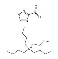 tetrabutylammonium 3-nitro-1,2,4-triazol-1-ide Structure
