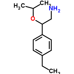 2-(4-Ethylphenyl)-2-isopropoxyethanamine结构式