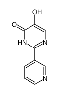 5-hydroxy-2-pyridin-3-ylpyrimidin-4(3H)-one Structure