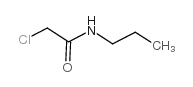 2-氯-n-丙基乙酰胺结构式