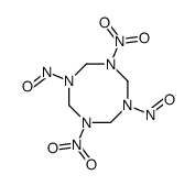 1,5-dinitro-3,7-dinitroso-1,3,5,7-tetrazocane结构式