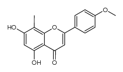 8-methylacacetin Structure