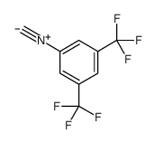1-isocyano-3,5-bis(trifluoromethyl)benzene结构式