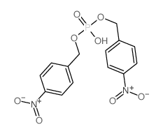 双(对硝基苄基)磷酸酯结构式