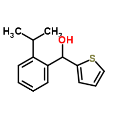 (2-Isopropylphenyl)(2-thienyl)methanol Structure