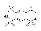 氟甲噻嗪结构式