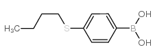 (4-(丁基硫基)苯基)硼酸结构式