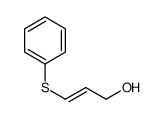 3-phenylsulfanylprop-2-en-1-ol结构式
