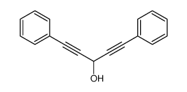 1,5-diphenylpenta-1,4-diyn-3-ol结构式