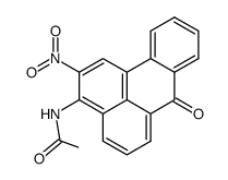 2-nitro-3-acetylaminobenzanthrone结构式