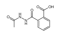 1-Acetyl-2-(o-carboxy-benzoyl)-hydrazin Structure