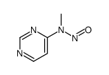 Pyrimidine, 4-(methylnitrosamino)- (8CI)结构式