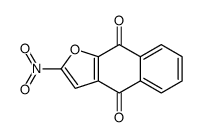 2-nitrobenzo[f][1]benzofuran-4,9-dione结构式