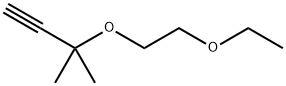 3-(2-Ethoxyethoxy)-3-methyL;3-(2-Ethoxyethoxy)-3-methyl-1-butyne Structure