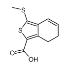 4,5-二氢-1-(甲基硫代)苯并(c)噻吩-3-羧酸结构式