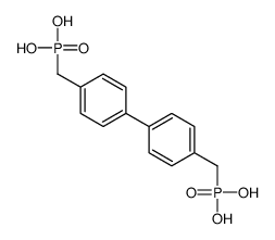 [4,4'-Biphenyldiylbis(methylene)]bis(phosphonic acid) Structure