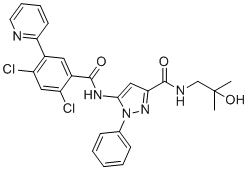 TrkA inhibitor compound 23(TrkA-IN-23) Structure