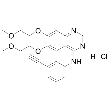 Erlotinib HCl (OSI-744) Structure