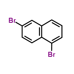 1,6-二溴萘结构式